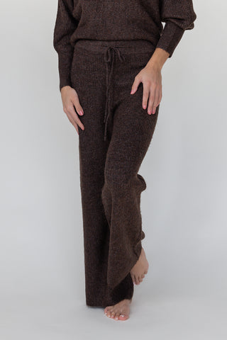Haven Knit Pants - Brown
