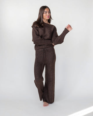 Haven Knit Pants - Brown