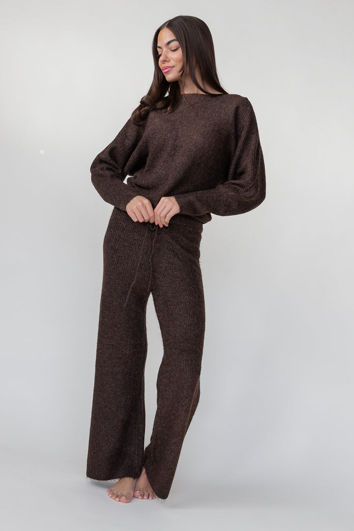 Haven Knit Sweater - Brown