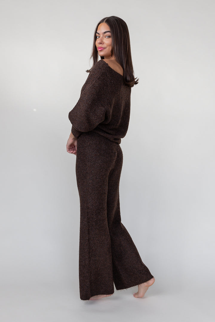 Haven Knit Sweater - Brown