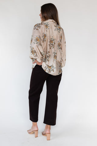 Maribel Floral Print Top