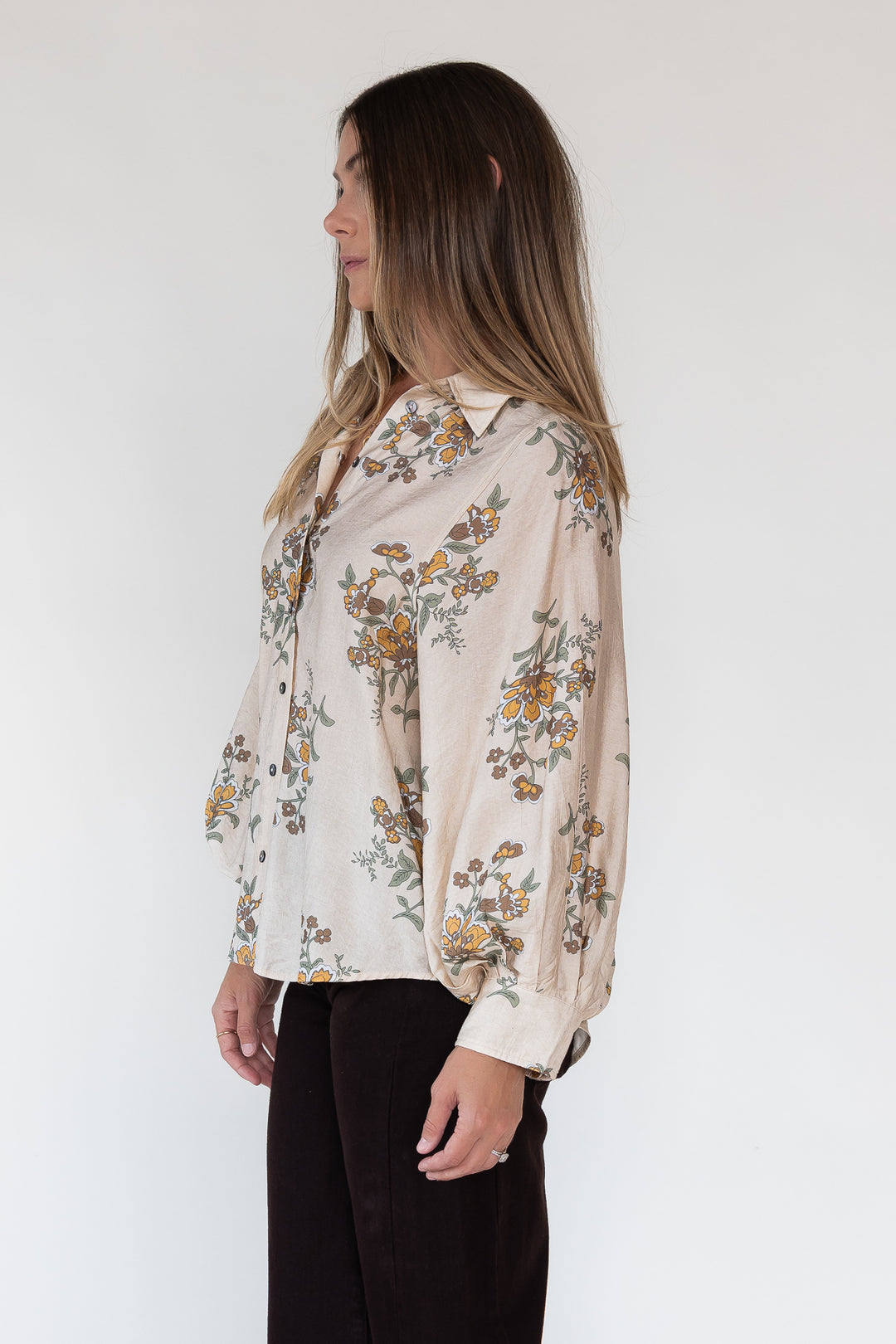 Maribel Floral Print Top