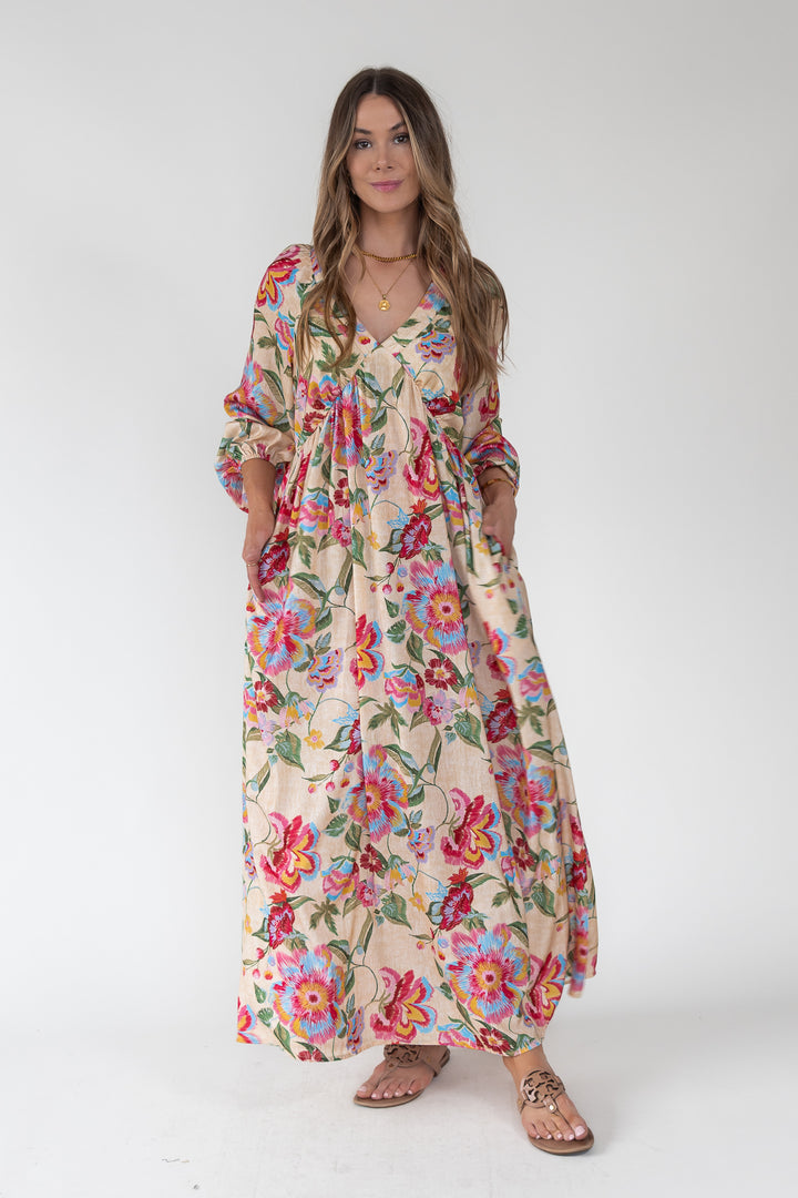 Mariposa Bloom Maxi Dress