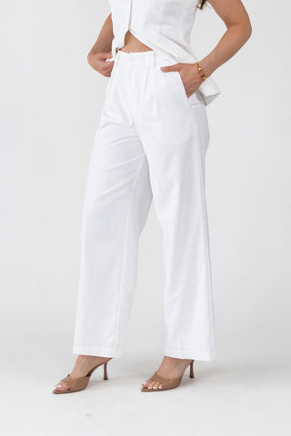 Monaco Wide-Leg Trouser - Final Sale