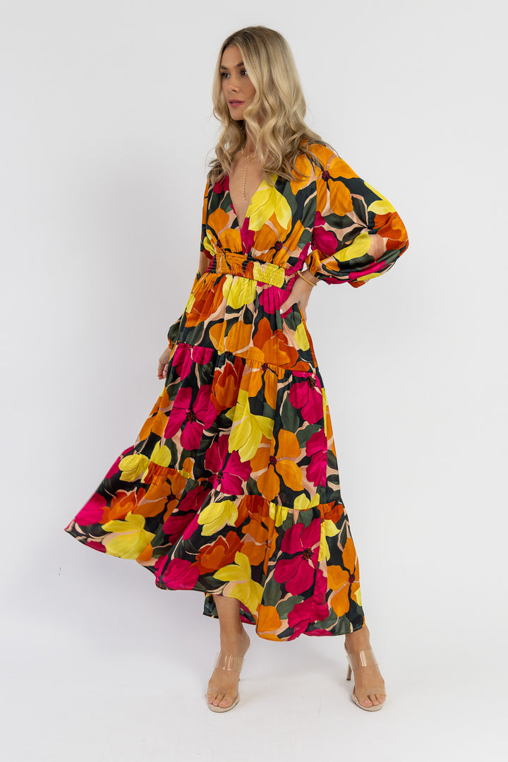 Nico Floral Maxi Dress