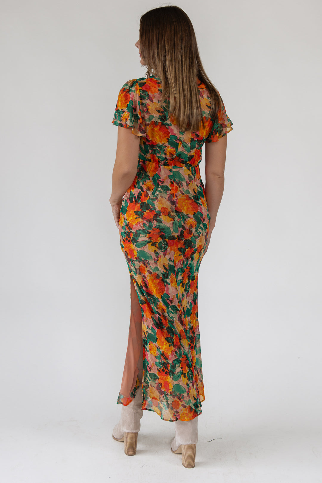 Paloma Floral Midi Dress