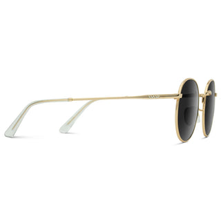 Nevada Sunglasses: Gold/Black Lens