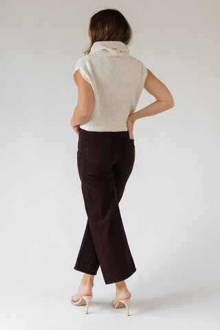 Remi Cream Cowl Sweater