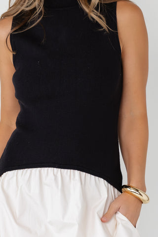 Renley Maxi Dress - Black/Natural