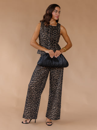 Bardot Leopard Print Pant