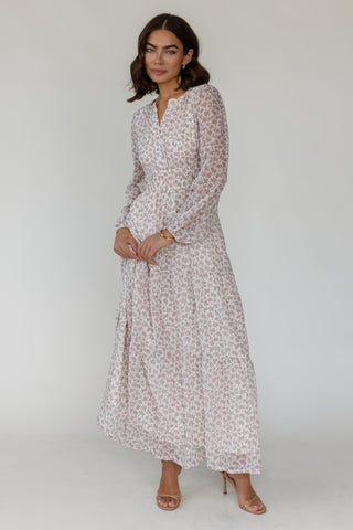 Ember Maxi Dress - Mauve Floral