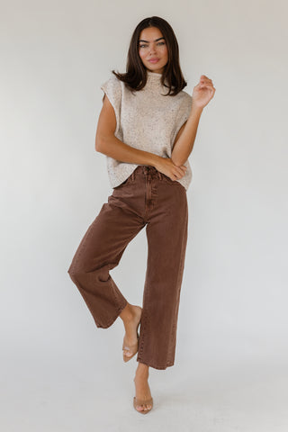 Finley Sweater Vest - Oatmeal