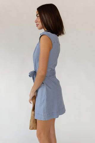 Seaside Denim Mini Dress
