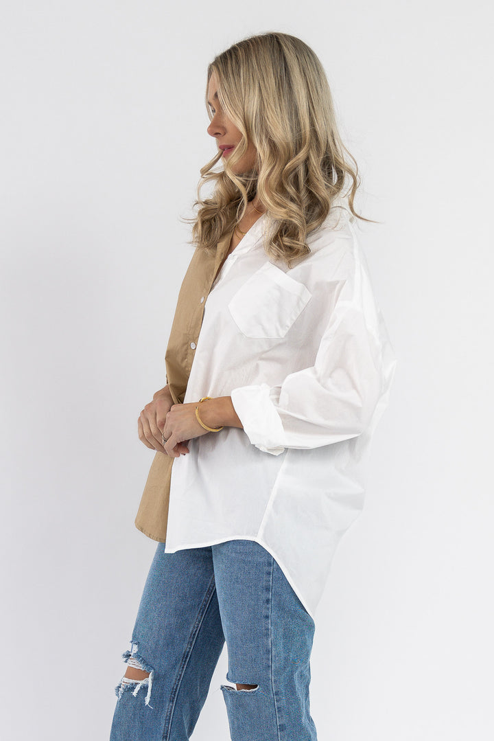 Sidney Button Up Top - Final Sale