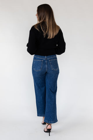 Stella Dark Wide Leg Denim
