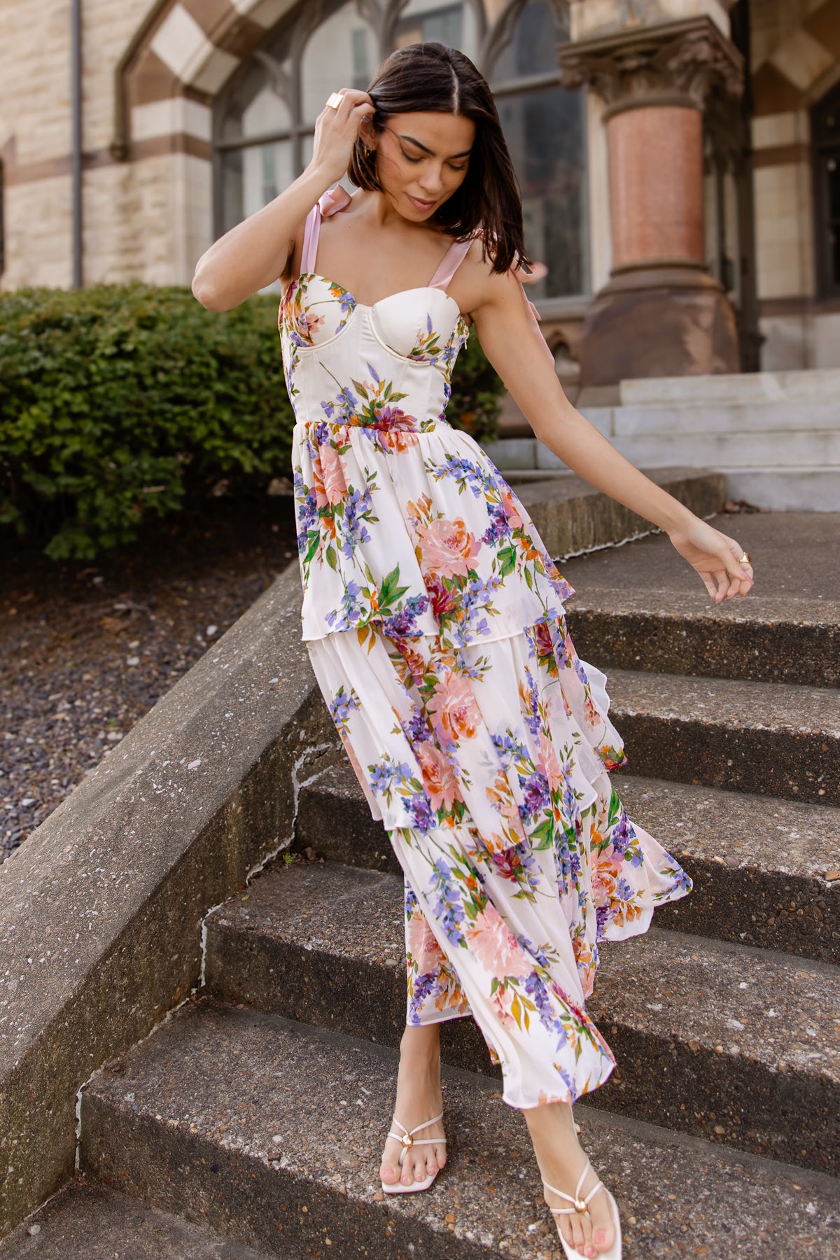 valentina draped corset maxi dress Valentina Sarong Corset Silk Lace Maxi Dress