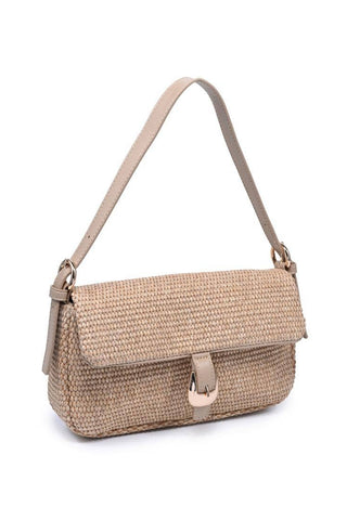 Gloria Straw Crossbody - Natural