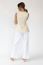 Alina Jacquard Button Vest - Final Sale - JO+CO