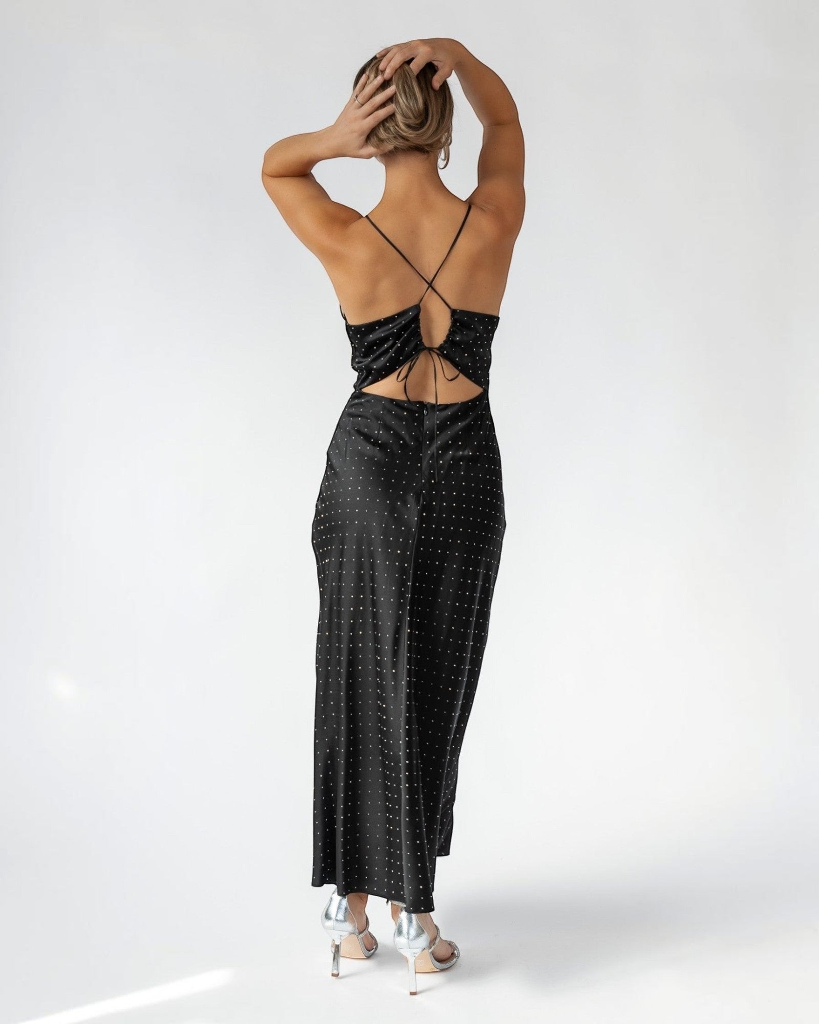 astr the label open back maxi dress ASTR the Label