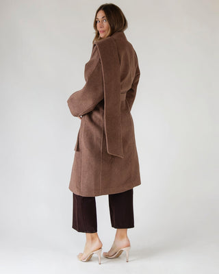 ASTR The Label Elaxi Taupe Coat - JO+CO