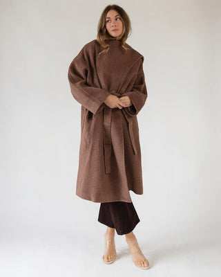 ASTR The Label Elaxi Taupe Coat - JO+CO