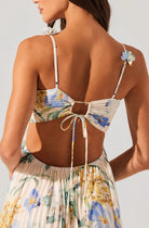 ASTR The Label Emese Blue Floral Dress - Final Sale - JO+CO