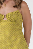 ASTR The Label Jaida Avocado Bustier Dress - Final Sale - JO+CO