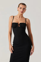 ASTR The Label Jaida Black Bustier Dress - Final Sale - JO+CO