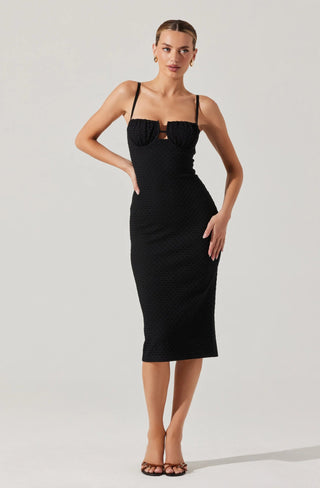 ASTR The Label Jaida Black Bustier Dress - Final Sale - JO+CO