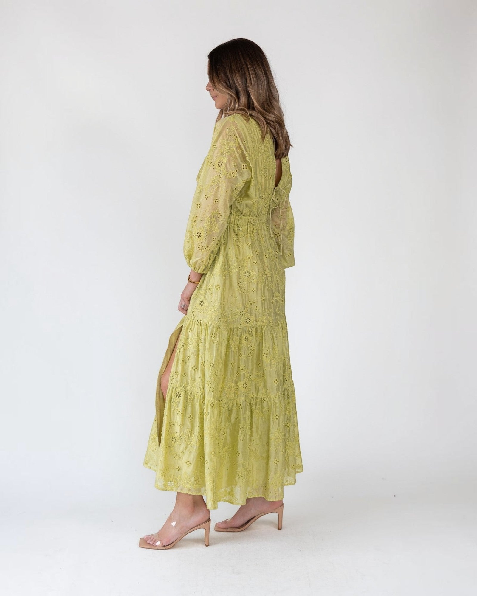 jesalyn floral eyelet maxi dress ASTR The Label Jesalyn Dress