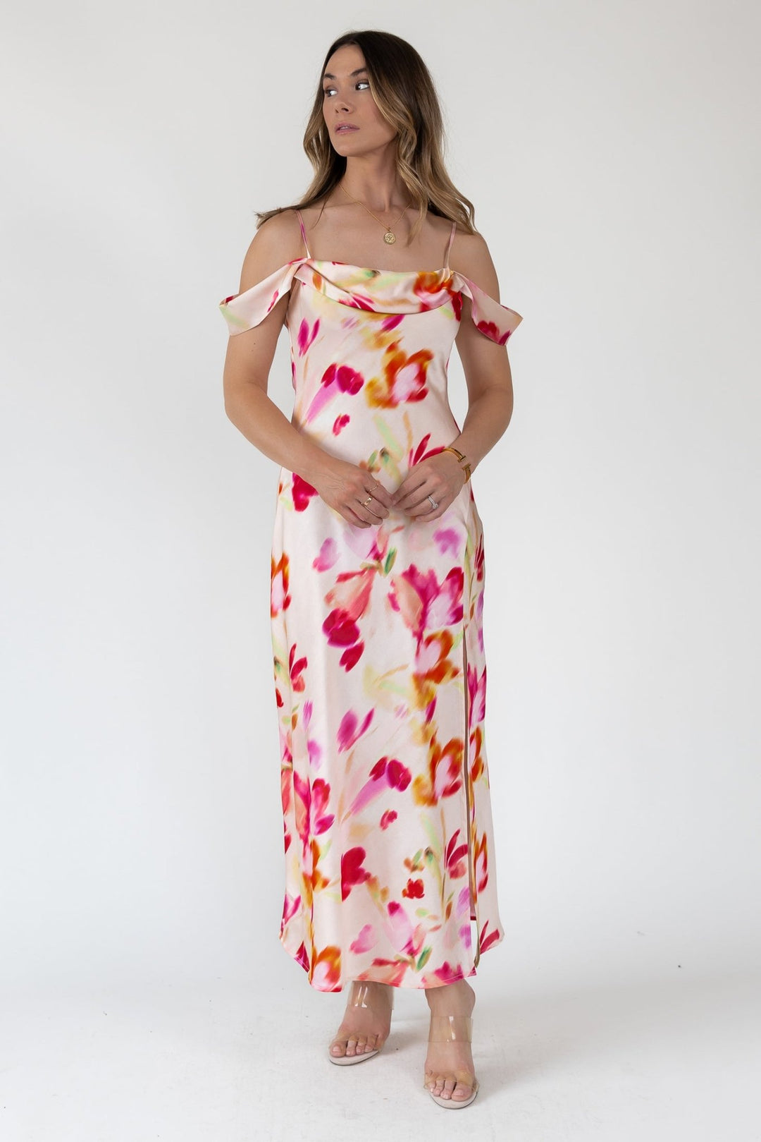 ASTR The Label Kitura Watercolor Dress - Final Sale - JO+CO