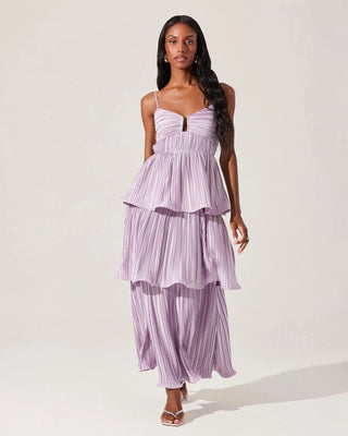 ASTR The Label Lupin Lilac Dress - Final Sale - JO+CO