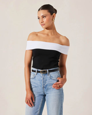 ASTR The Label Rochelle Sweater Top - Final Sale - JO+CO