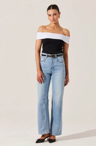 ASTR The Label Rochelle Sweater Top - Final Sale - JO+CO