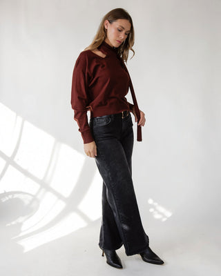 ASTR The Label Silvana Sweater - Brown - JO+CO
