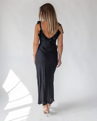 ASTR The Label Sorbae Black Dress - JO+CO
