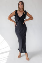 ASTR The Label Sorbae Black Dress - JO+CO