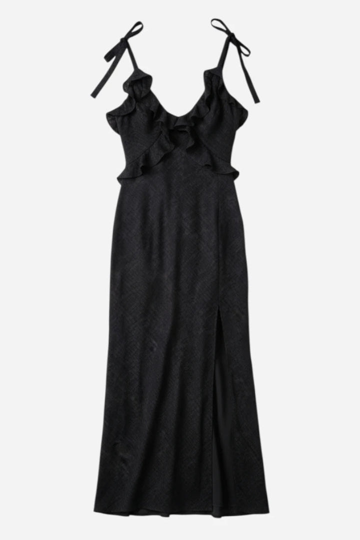 ASTR The Label Sorbae Black Dress - JO+CO