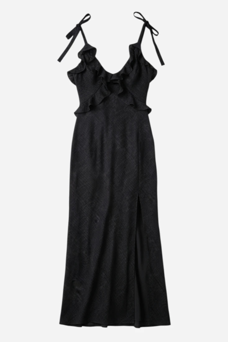 ASTR The Label Sorbae Black Dress - JO+CO