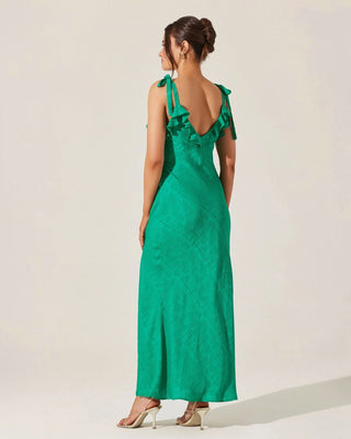 ASTR The Label Sorbae Green Dress - Final Sale - JO+CO