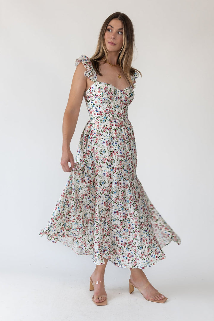 ASTR The Label Wedelia Floral Dress - Final Sale - JO+CO