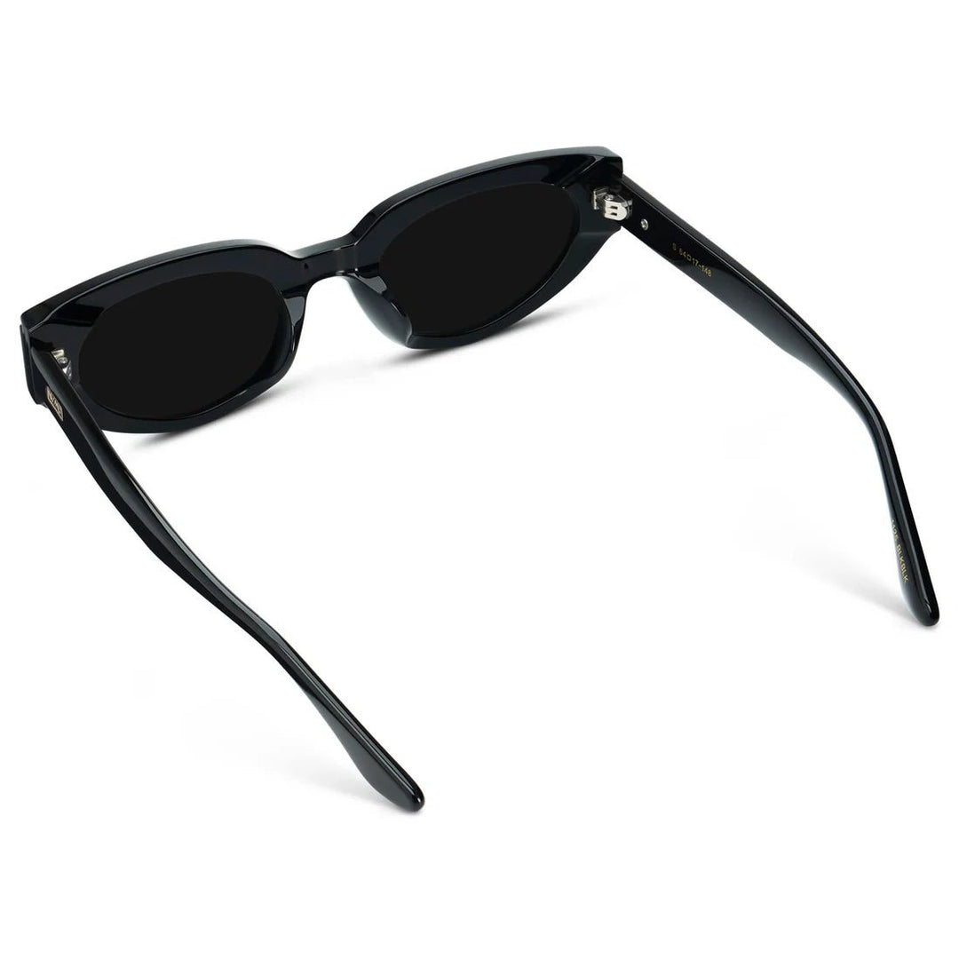 Astra Sunglasses: Black/Triple Black Lens - JO+CO