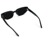 Astra Sunglasses: Black/Triple Black Lens - JO+CO