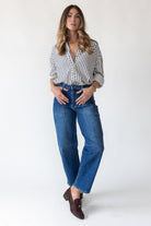 Bennett Dark Utility Seamed Barrel - Final Sale - JO+CO