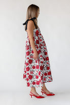 Berklyn Roses Jacquard Midi Dress - Final Sale - JO+CO
