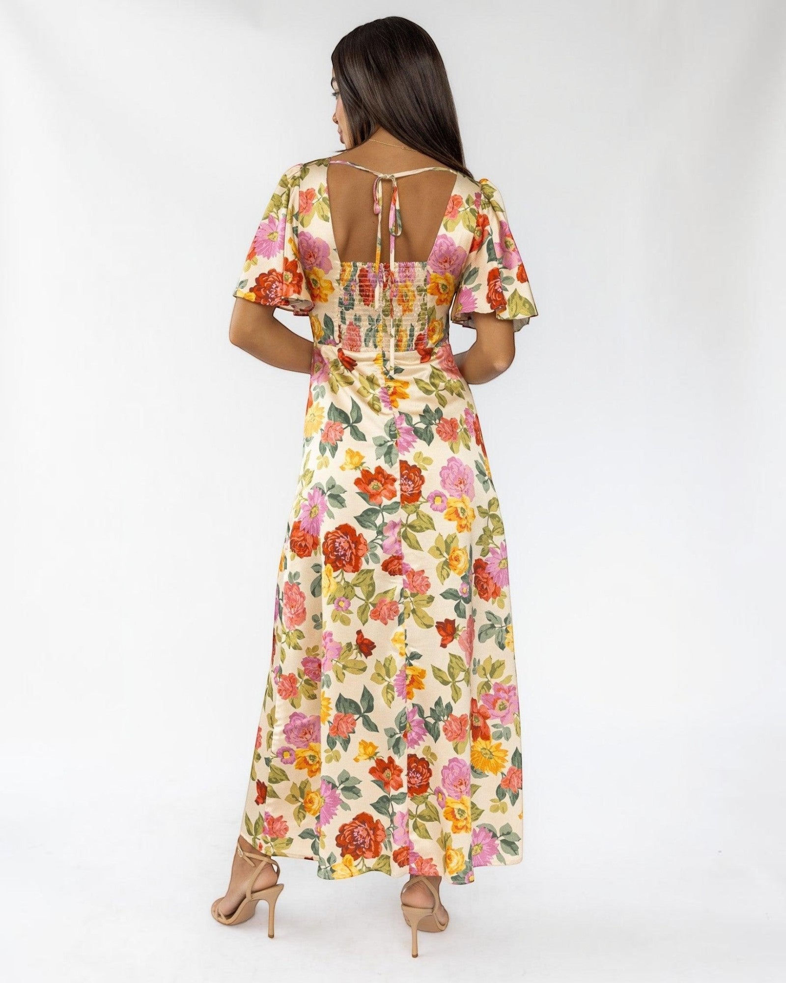 birdie maxi dress Baltic Born Womens Birdie Maxi Dress | White