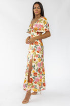 Birdie Garden Floral Maxi Dress - JO+CO