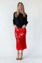 Brandie Black Rib Knit Sweater - Final Sale - JO+CO