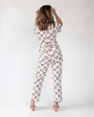 Camille Garden Print Jumpsuit - Final Sale - JO+CO