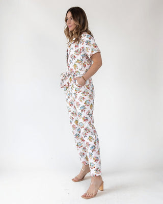 Camille Garden Print Jumpsuit - Final Sale - JO+CO